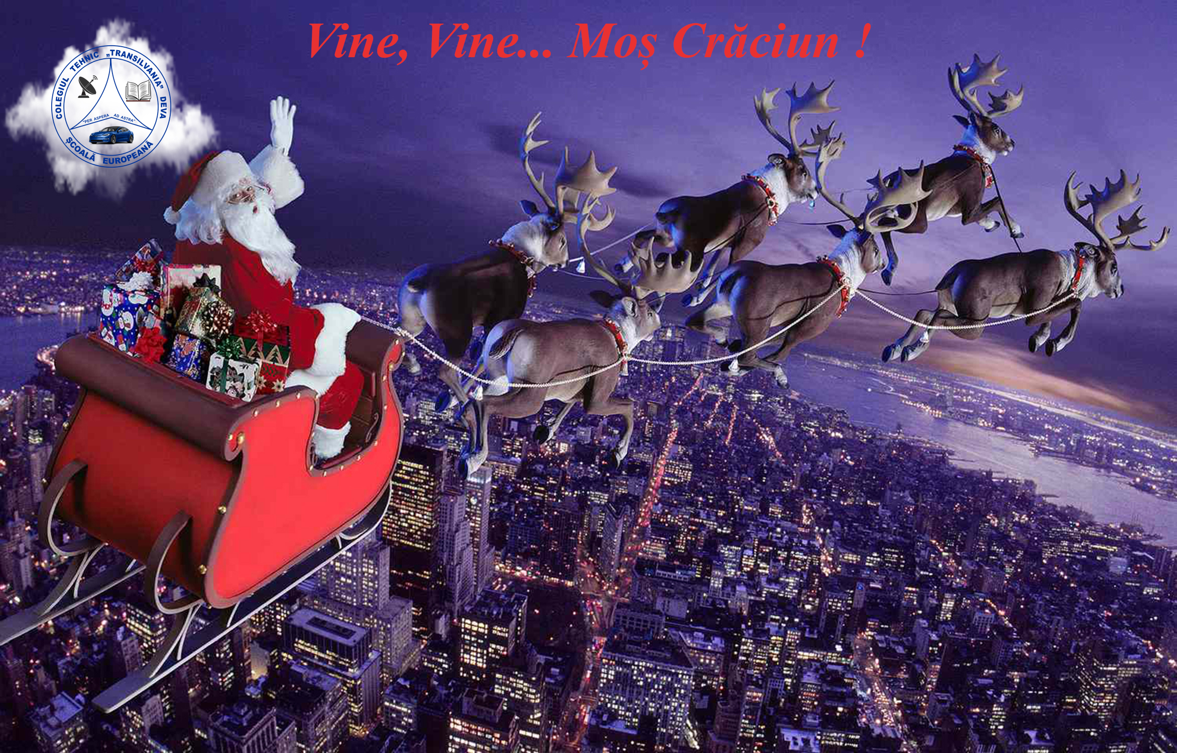 Vine, vine... Moș Crăciun!